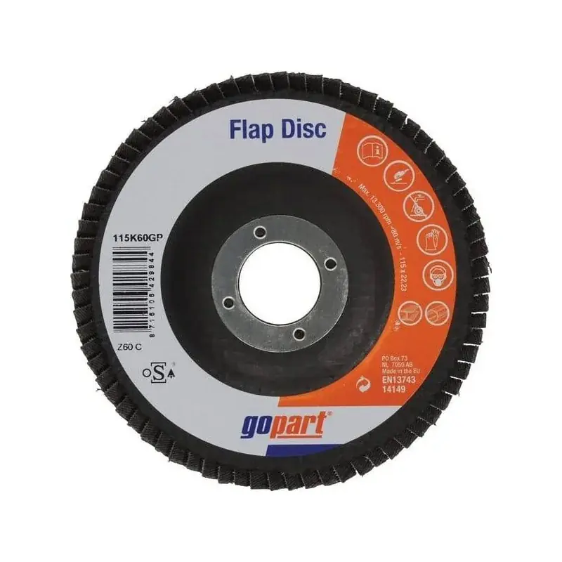 Disque abrasif à lamelles 115mm GOPART 115K60GP Promotion