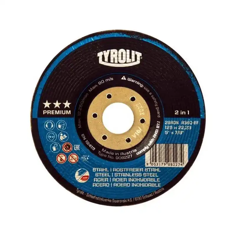 Affaire À Saisir Disque à meuler TYROLIT BD125A36