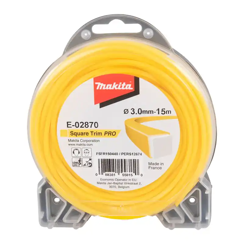 Fil carré Square Trim Pro MAKITA E-02870 3mm x 15m Commander Maintenant
