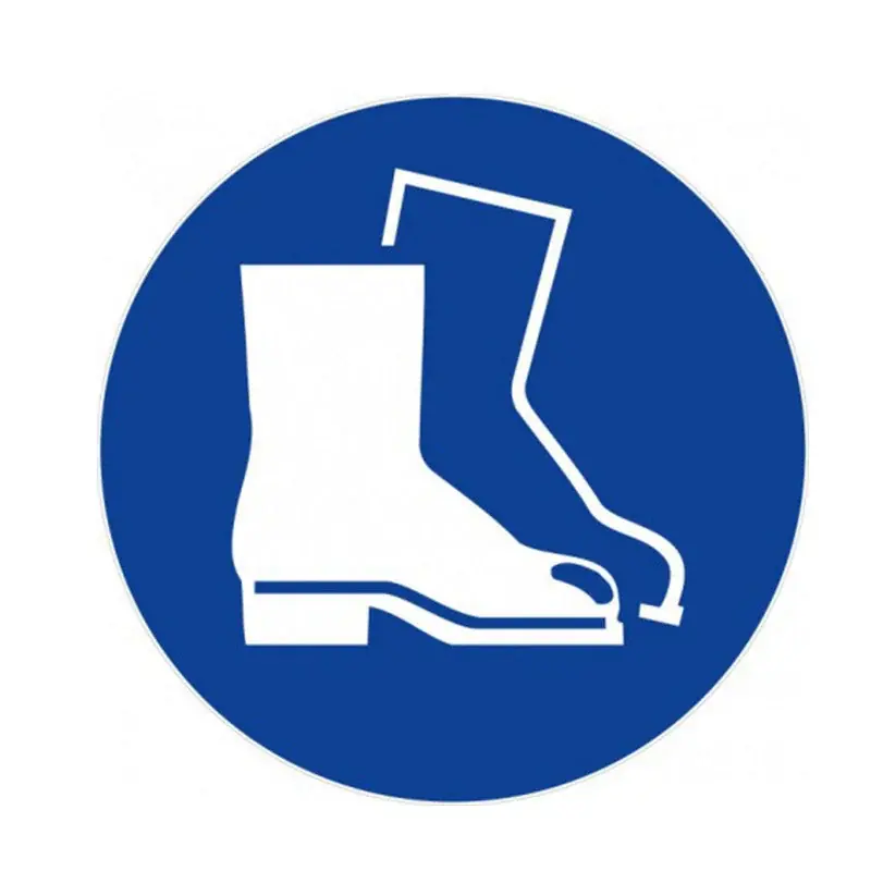 Jusqu&rsquo;à Épuisement Des Stocks LOT DE 5 DISQUES Ø 30 PORT DES CHAUSSURES DE SECURITE OBLIGATOIRE ISO 7001