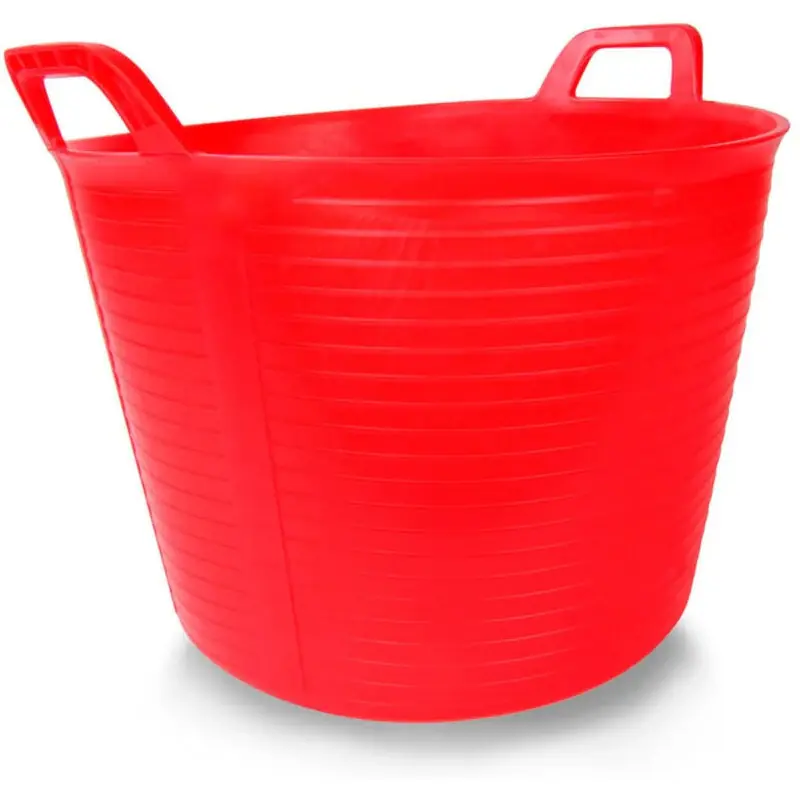 Auge en plastique rouge n°3 (40 l.) – RUBI – 88726 Offre Du Jour