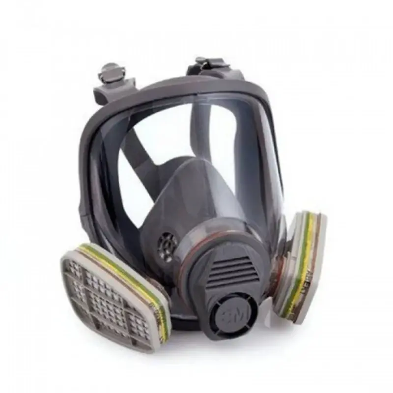 6800 – Masque complet silicone – anti-poussières et anti-gaz – Livré sans filtre Taille M Réduction