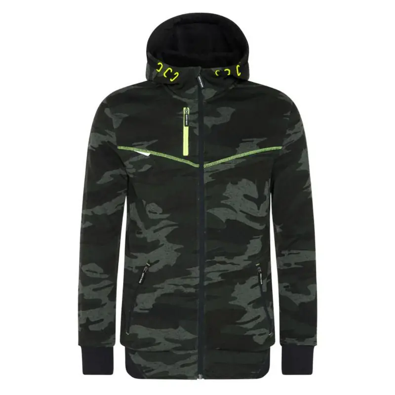 Gilet de travail BOTTA NORTH WAYS imprimé camo Promotion