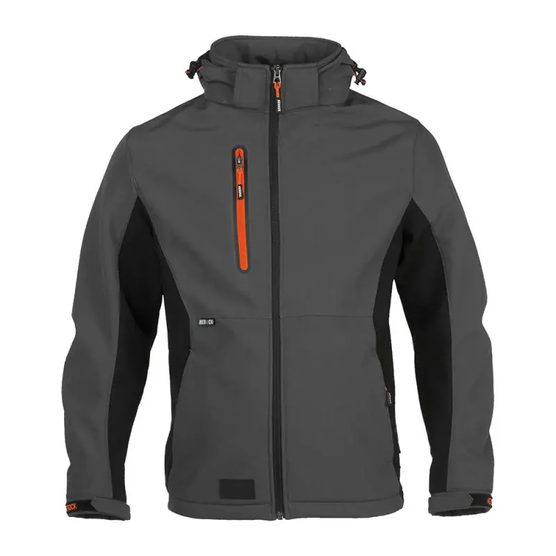 Veste softshell HEROCK Trystan anthracite/noir Marque