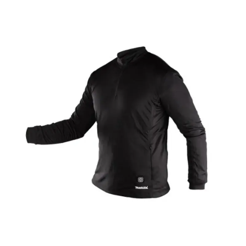 Sweat chauffant col zippé MAKITA avec batterie BL1055B Populaire