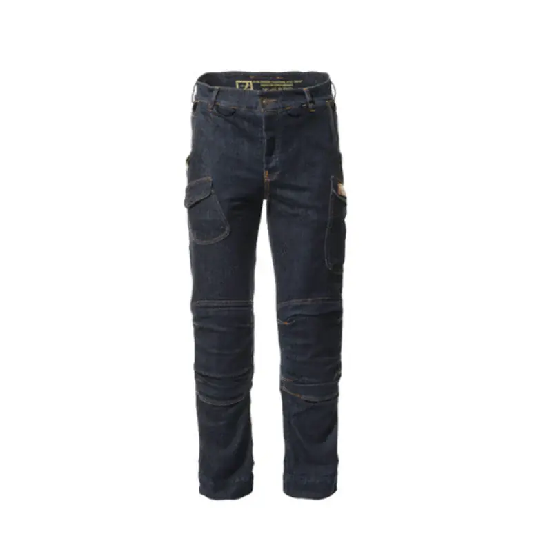 Bon Marché Pantalon Harpoon Multi – BOSSEUR – Jean Indigo – avec absorbeur de chocs aux genoux