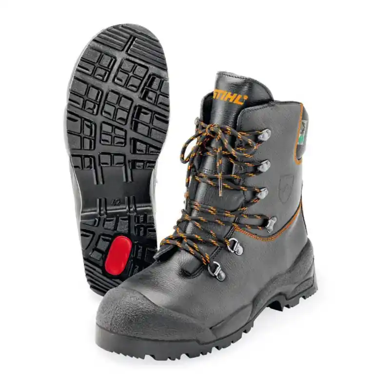 Chaussure cuir pour tronçonneuse STIHL Classe 1 FUNCTION Offre Limitée