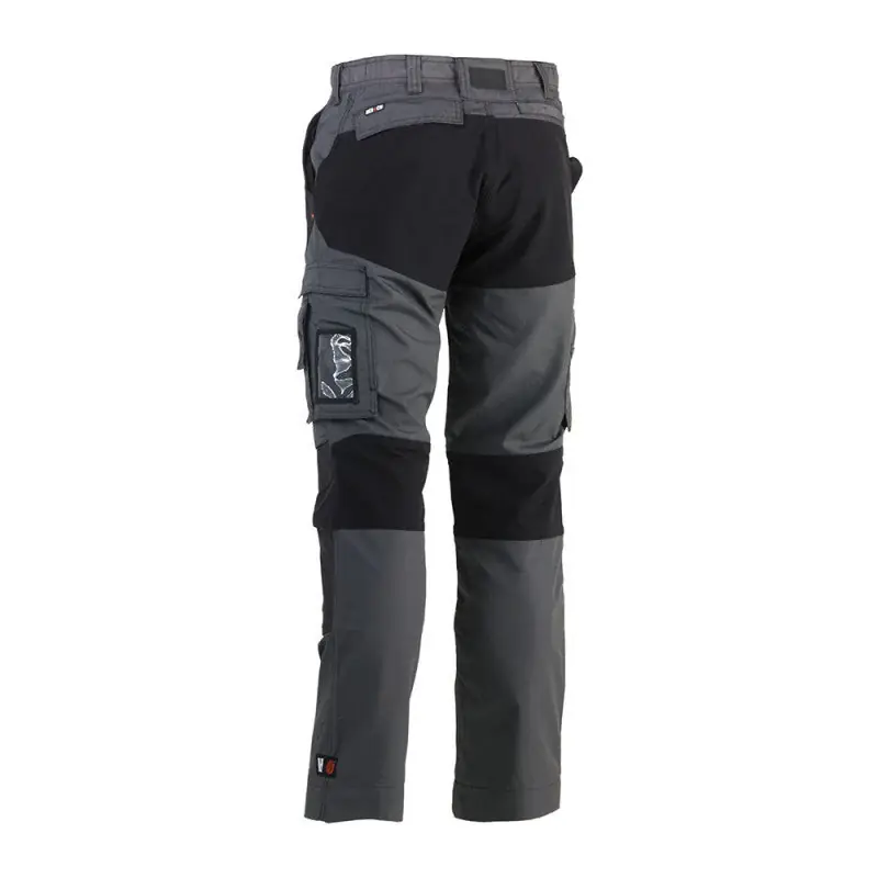 Pantalon multipoches HEROCK Hector anthracite/noir Meilleur Prix