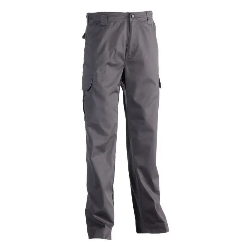 Pantalon de travail multipoches HEROCK Thor gris/noir Populaire