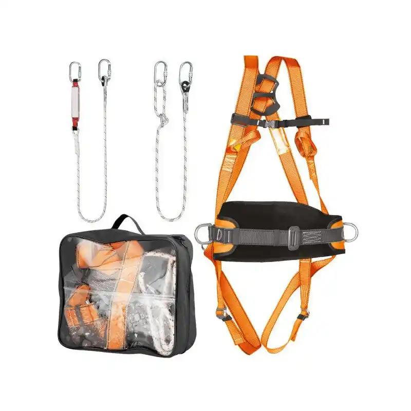 Harnais de sécurité NEOTOOLS 97-102 – Absorbeur de choc + Ceinture dorsale + ligne de vie 2m + sac de transport Acheter En Ligne
