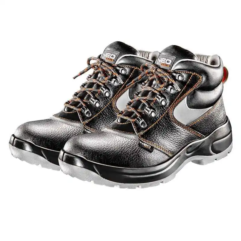 Chaussures de sécurité montantes S1P en cuir NEO TOOLS Meilleur Choix