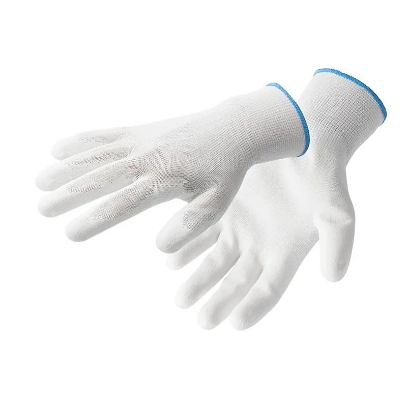 Gants de protection HOEGERT – revetement polyurethane blanc Soldes