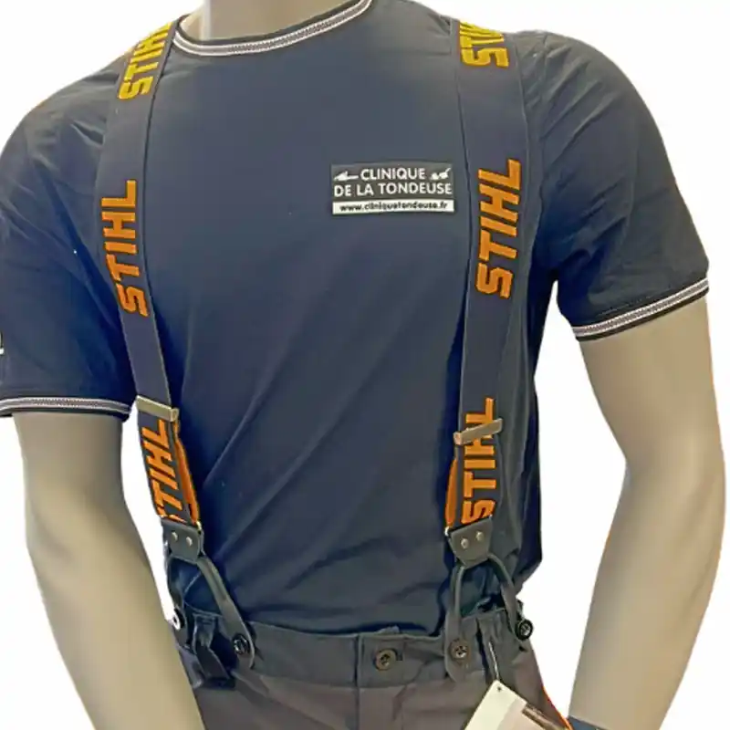 Livraison Express Bretelles noires à boutons STIHL Ref.8841579 – 120 cm