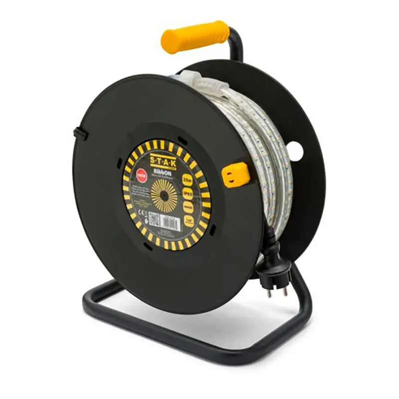 Ribbon 25m Bandeau LED IP65 32 000 lumens. Avec enrouleur STAK – VELAMP – ST925 Prix Bas
