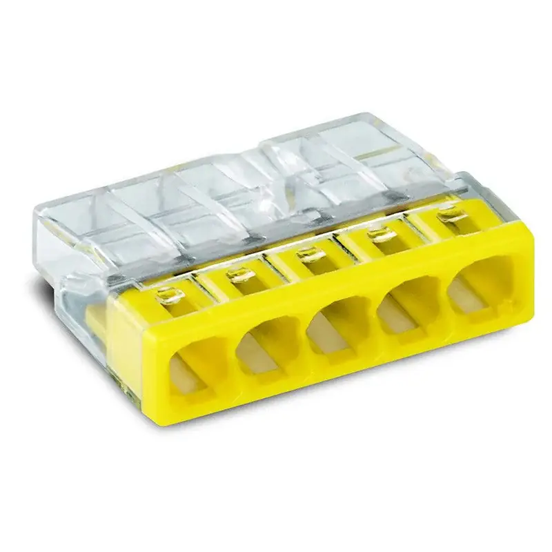 Pack de 100 Bornes WAGO 2273-205 – 5 x 0,5 à 2,5mm² Dernière Chance