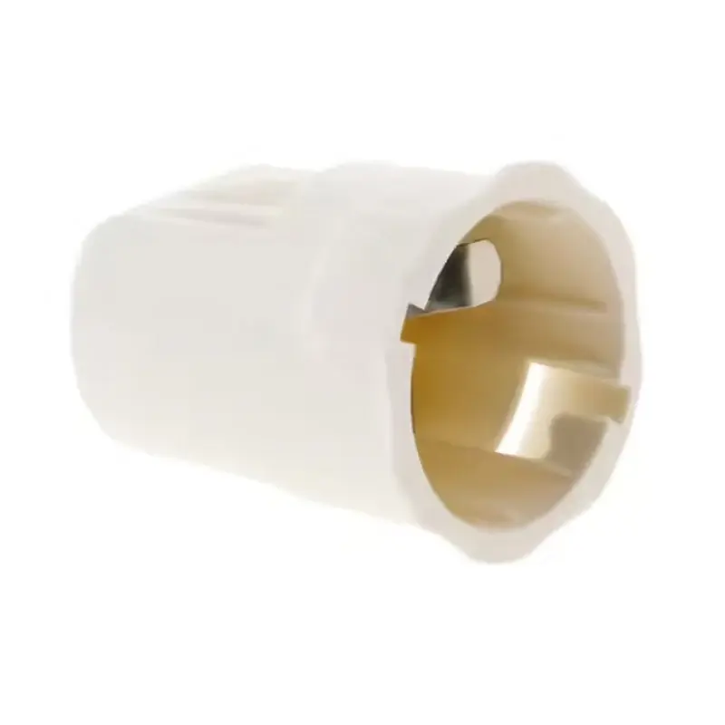 Haute Qualité Douille automatique à baïonnette B22 100W coloris blanc ZENITECH 841505