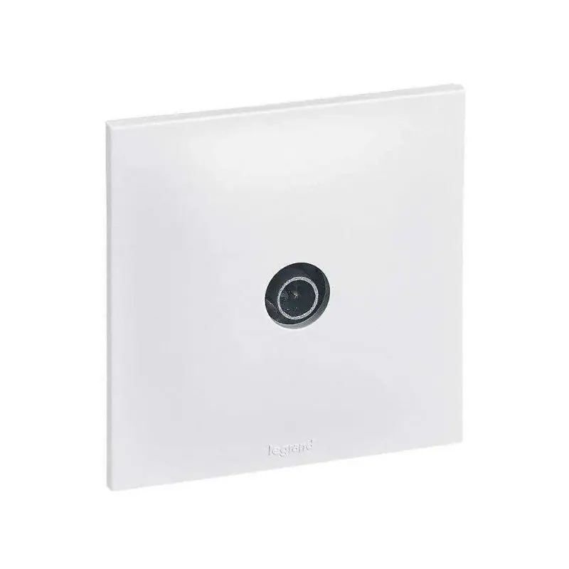 Paiement Sécurisé Prise TV simple Neptune - blanc LEGRAND