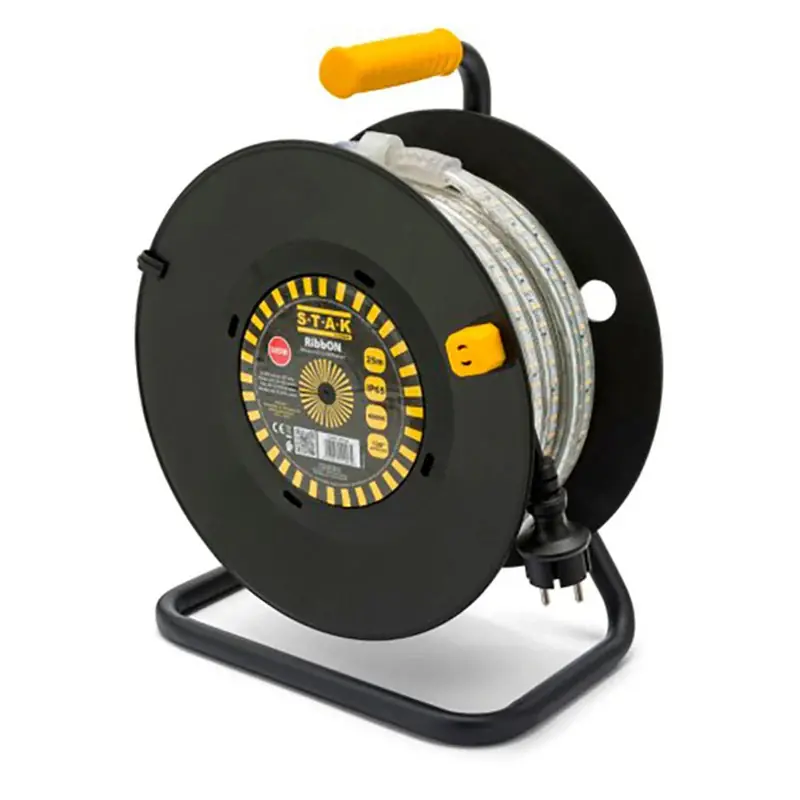 Ribbon 15m Bandeau LED IP65 19 000 lumens. Avec enrouleur STAK – VELAMP – ST915 Vente Directe
