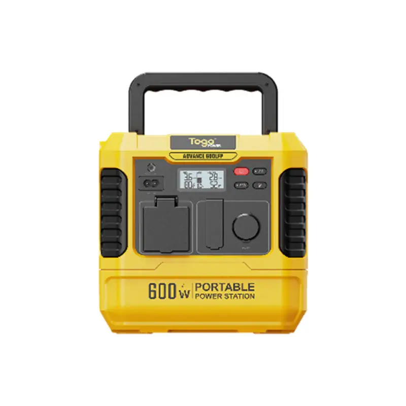 Station d‘energie – TOGO POWER – Technologie batterie LiFEPO4 – ADVANCE600LFP – Sortie max AC 1200W Paiement Sécurisé