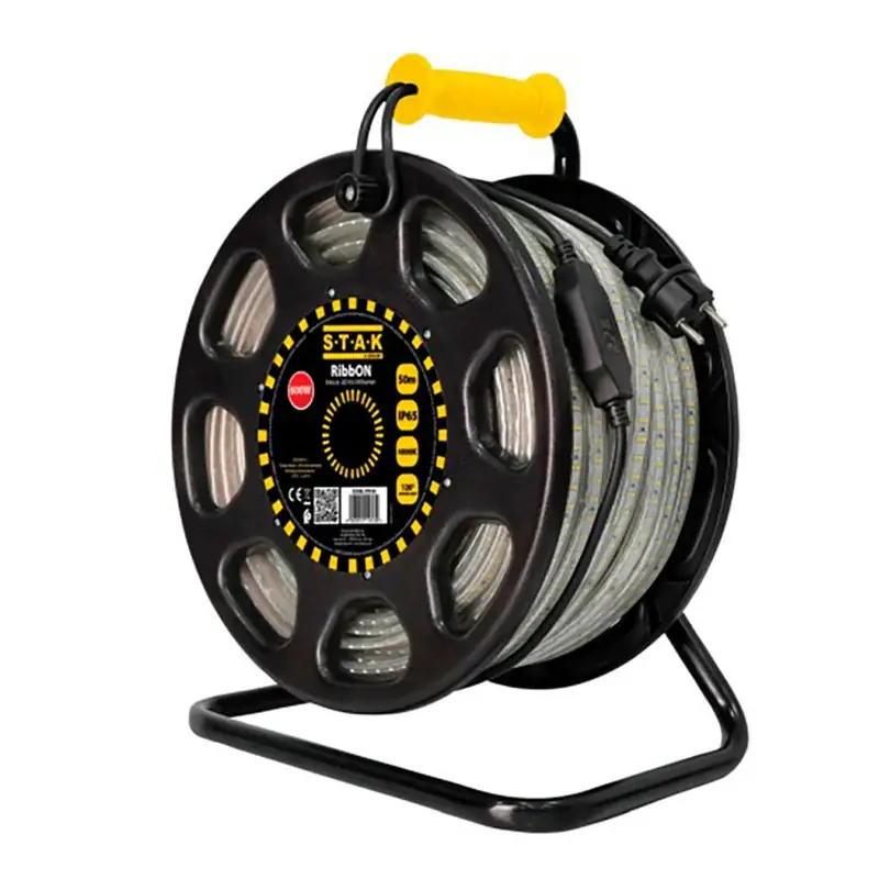Acheter Direct Ribbon 50m Bandeau LED IP65, 65 000 lumens. Avec enrouleur STAK – VELAMP – ST950