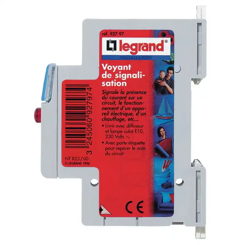 Voyant de signalisation LED LEGRAND 1 module rouge Réduction