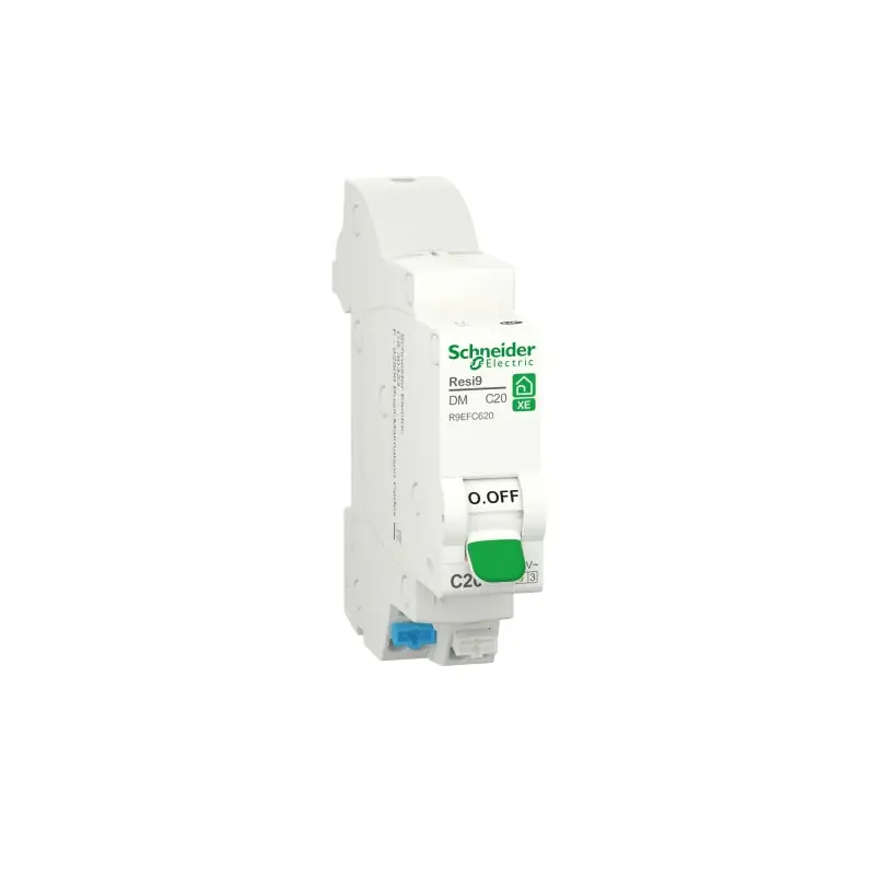 Expédition Rapide Disjoncteur SCHNEIDER R9EFC620 20A type C Auto 3kA 1P+N embrochable Resi9 XE