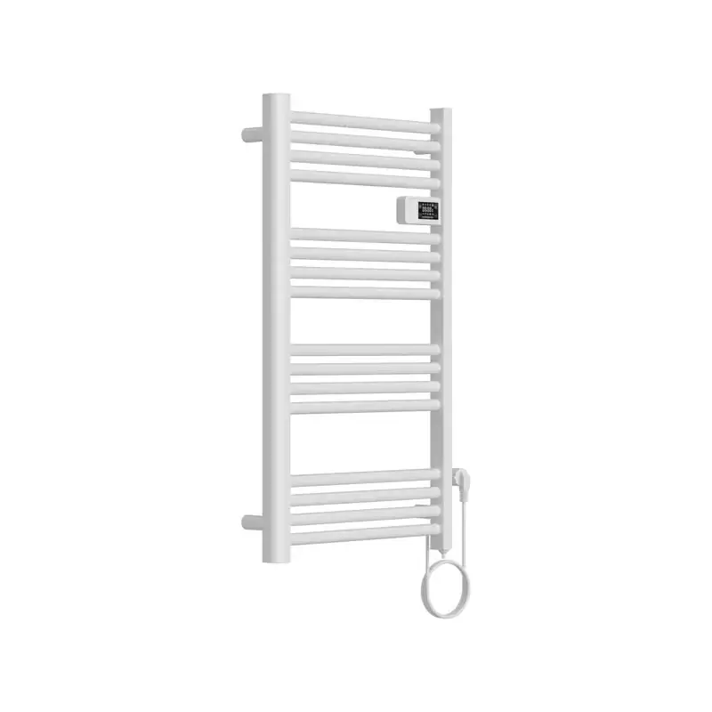 Acheter En Ligne Sèche-serviettes Electrique à inertie sèche EMA – 500 W – 96 x 54 cm – blanc – WATTZ