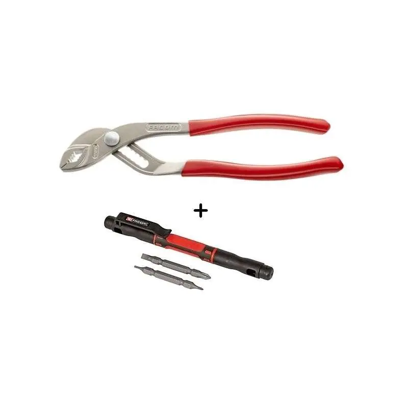 Pince multiprise FACOM 170A.25PB 250mm (tournevis stylo « 4en1 » offert) Prix Choc