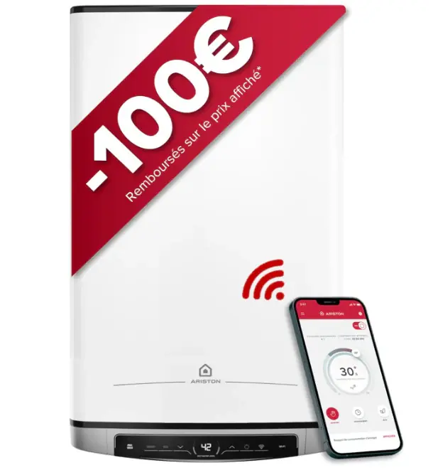 Chauffe-eau electrique Ultra Plat ARISTON VELIS DUNE DRY WIFI 45 FR EU Haute Qualité