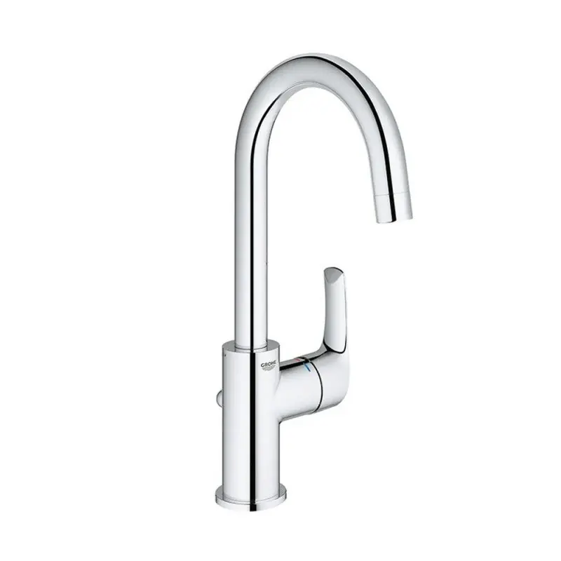Mitigeur lavabo EUROSMART GROHE 23537002 – taille L – col de cygne – chrome Bon Marché