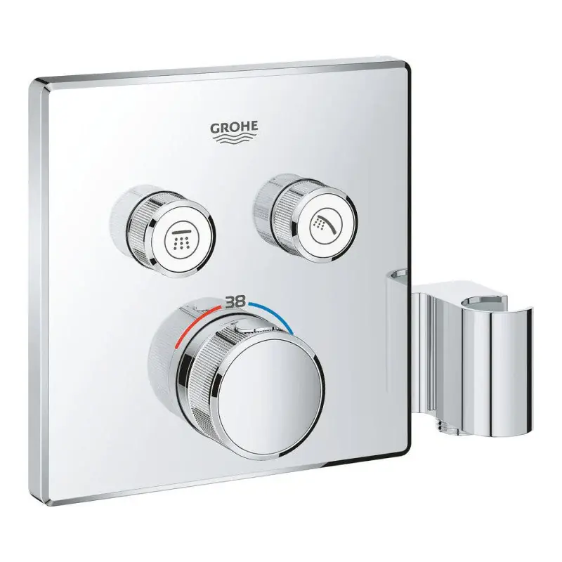 Paiement Sécurisé Thermostatique encastré GROTHERM SMARTCONTROL GROHE 29125000 2 sorties – chrome