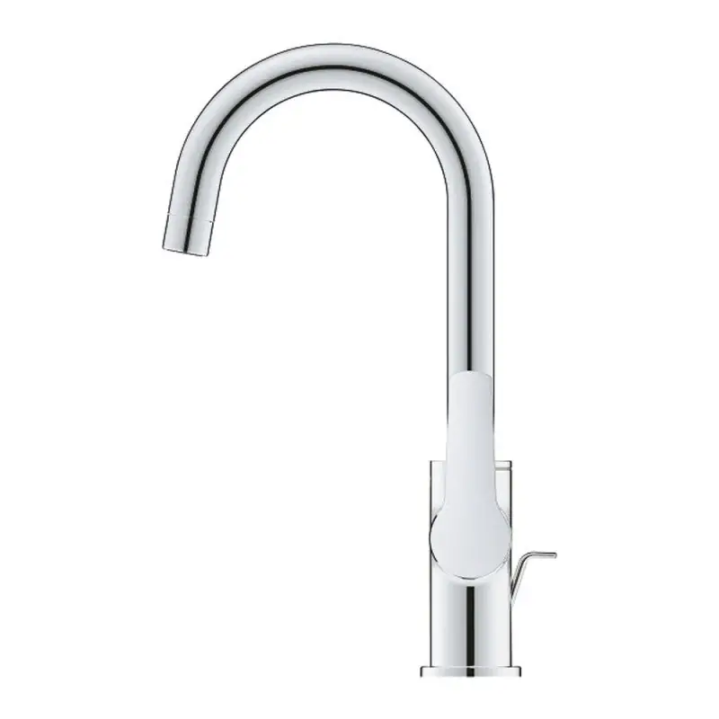 Mitigeur lavabo START GROHE 24203002 QuickFix – bec col de cygne pivotant- taille L – chrome Affaire À Saisir