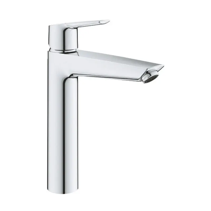 Mitigeur évier START GROHE 24165003 FastFixation – bec haut – taille XL – chrome Authentique