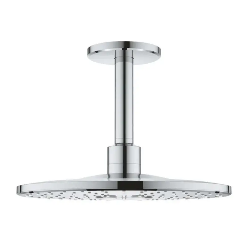 Prix Cassé Set de douche GROHE 26477000 – tête RAINSHOWER SMARTACTIVE 310 + bras 14,2 cm + douchette 2 jets