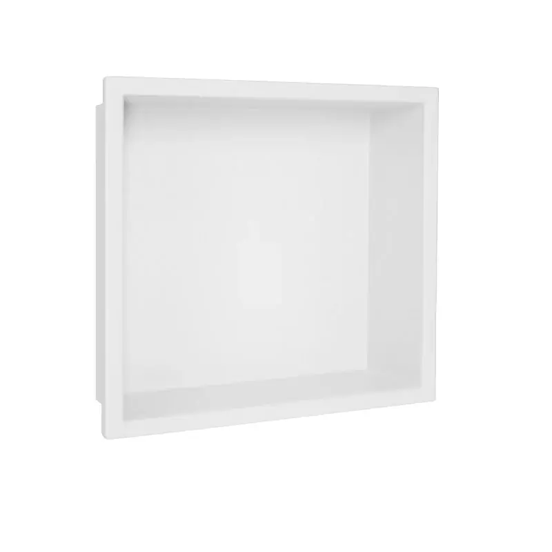 Niche design 30 x 30 cm MARMOX encastrable en acier inox Paiement Sécurisé