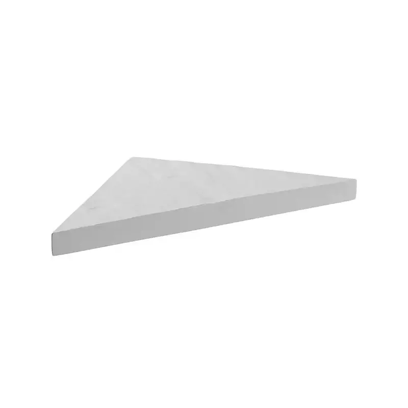 Etagère d‘angle en résine 26 x 26 cm x 2,5 cm MARMOX imitation ardoise Bon Plan