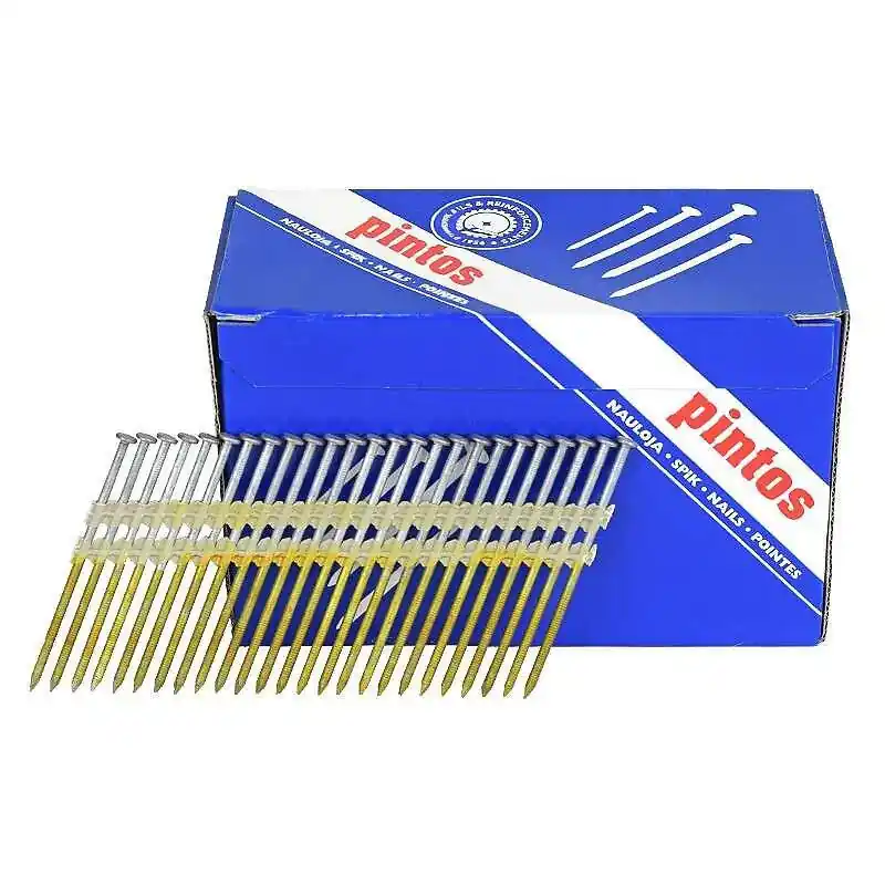 2250 Pointes en bande RH 90 x 3,1 mm 21° NORFIX NFX11068 galvanisée à chaud (zinc 50 µ) annelée Expédié Aujourd&rsquo;hui