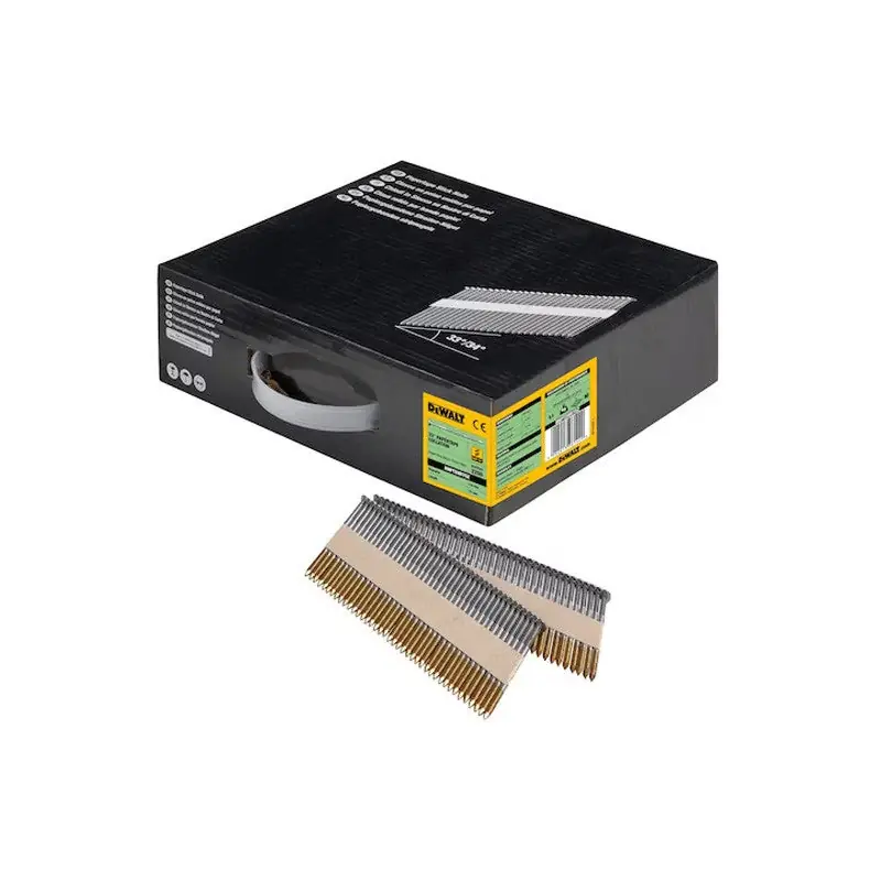 Top Vente Pointes en bande papier 33° crantées DEWALT DNPT28R75Z 2,8x75mm