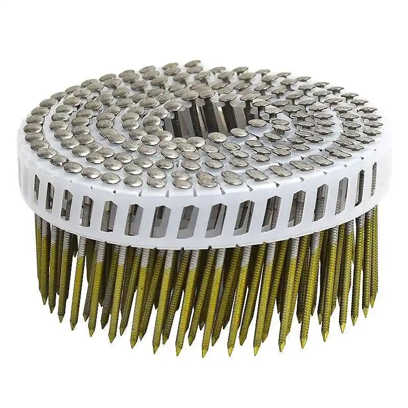 5250 Pointes en rouleau 50 x 2.5 mm 16° NORFIX NFX11528 avec tête légèrement bombée inox A4 annelé liaison plastique Achetez Aujourd'hui