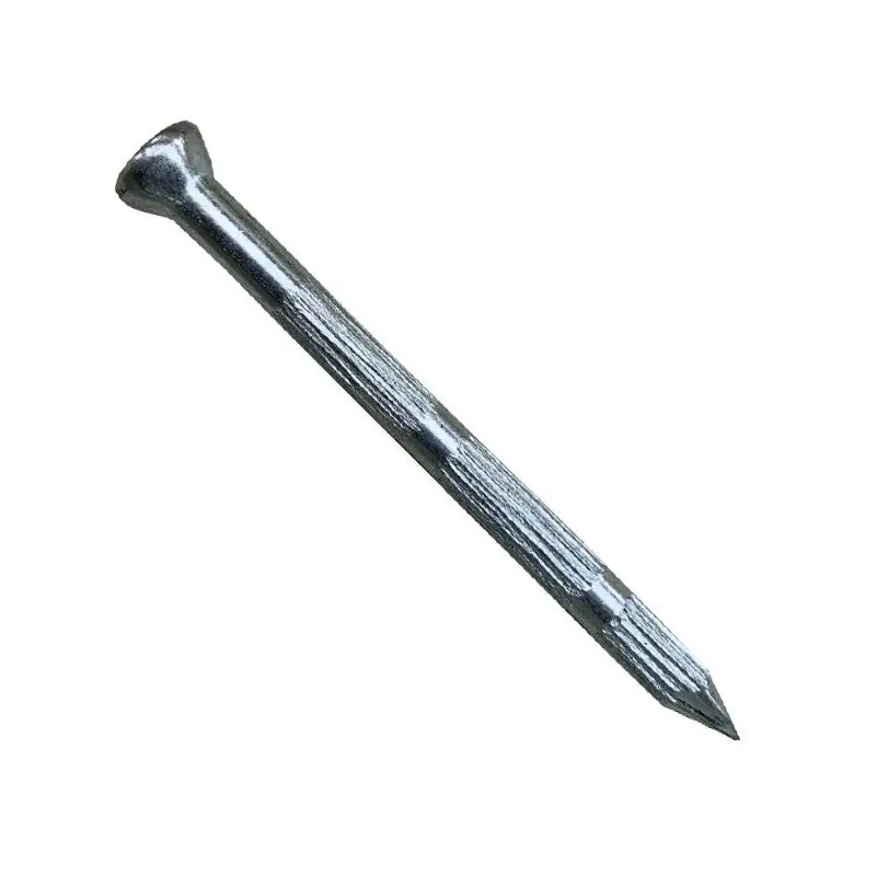 Pointe pour Béton tête plate fraisée NORFIX électrozingué 7µ Acier Trempé – Striée Nouvel Arrivage
