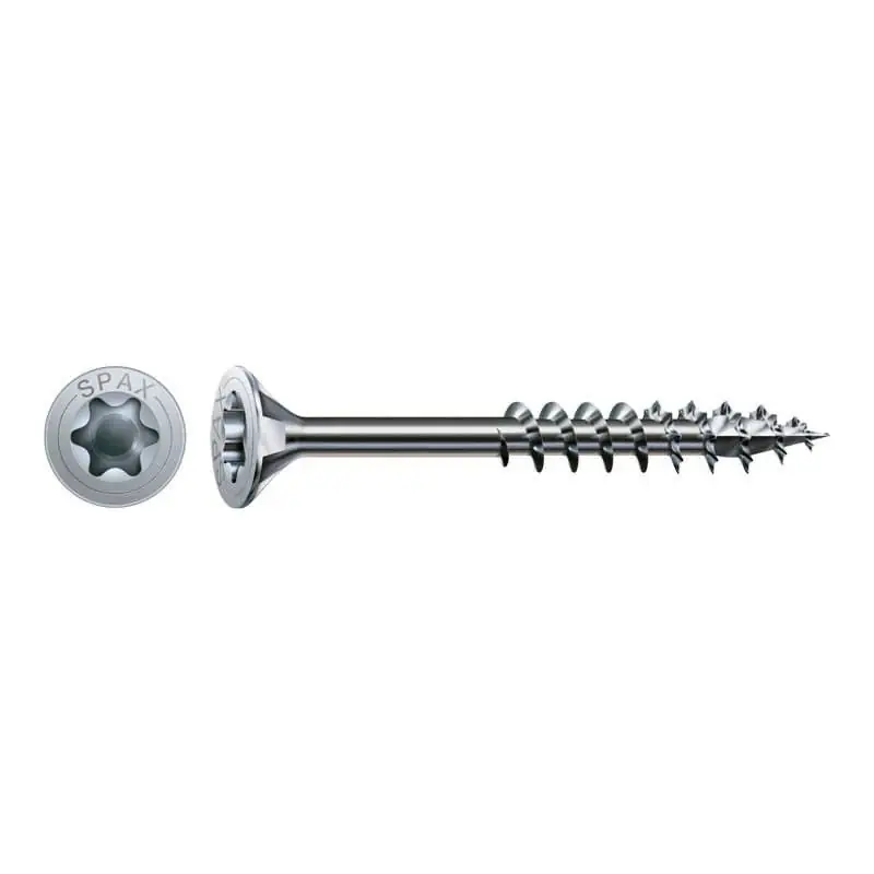 Offre Spéciale Vis à bois tête fraisée filetage partiel T-STAR plus T20 4CUT (360 pcs)- SPAX