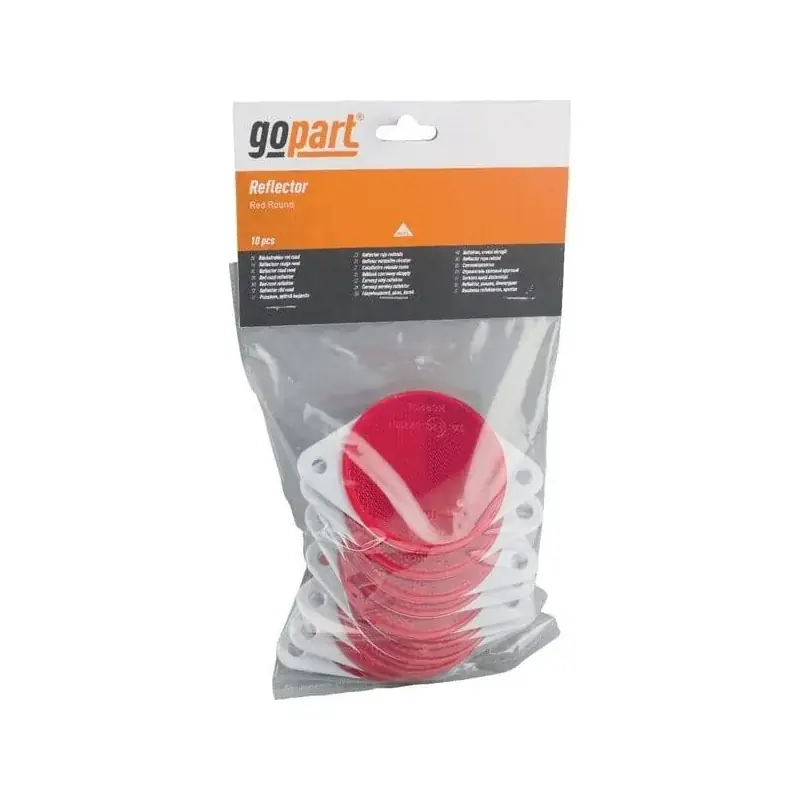 Catadioptre rond rouge diamètre 75mm à visser GOPART LA75018 Meilleure Vente