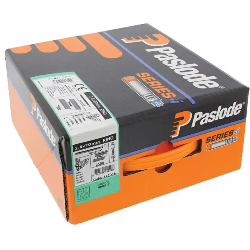 Vente Directe Pack de 3750 pointes crantées PASLODE 142005 IM90I 2,8x 51mm