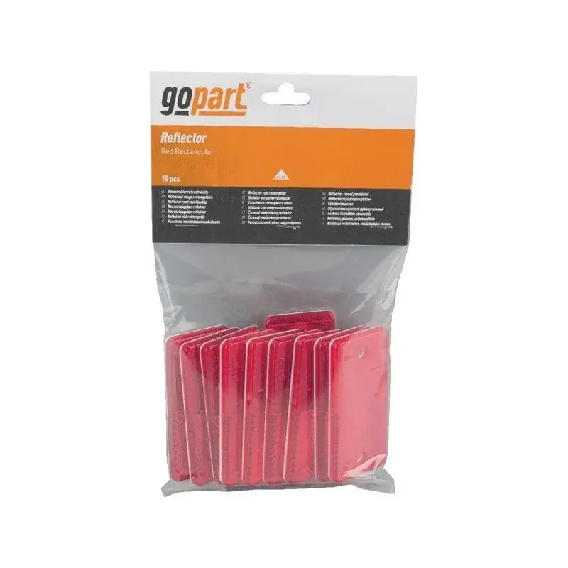 Bon Plan Catadioptre rectangle rouge 94x44mm à visser GOPART LA75003