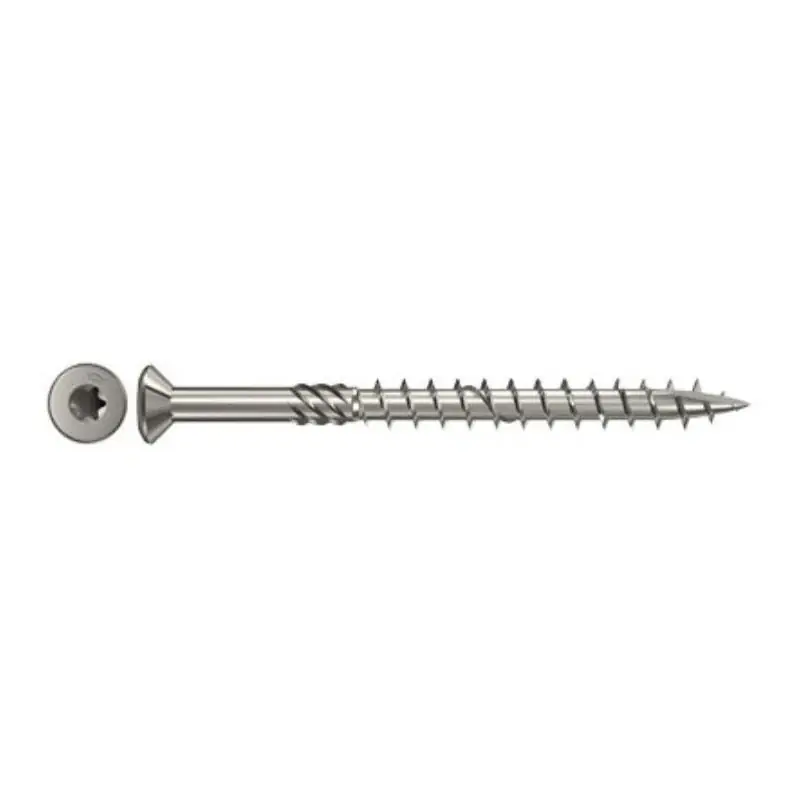 Boîte de 500 Vis terrasse inox Ø 5×50 mm A2 FTS FISCHER 660605 – TF empreinte torx Promotion Saisonnière