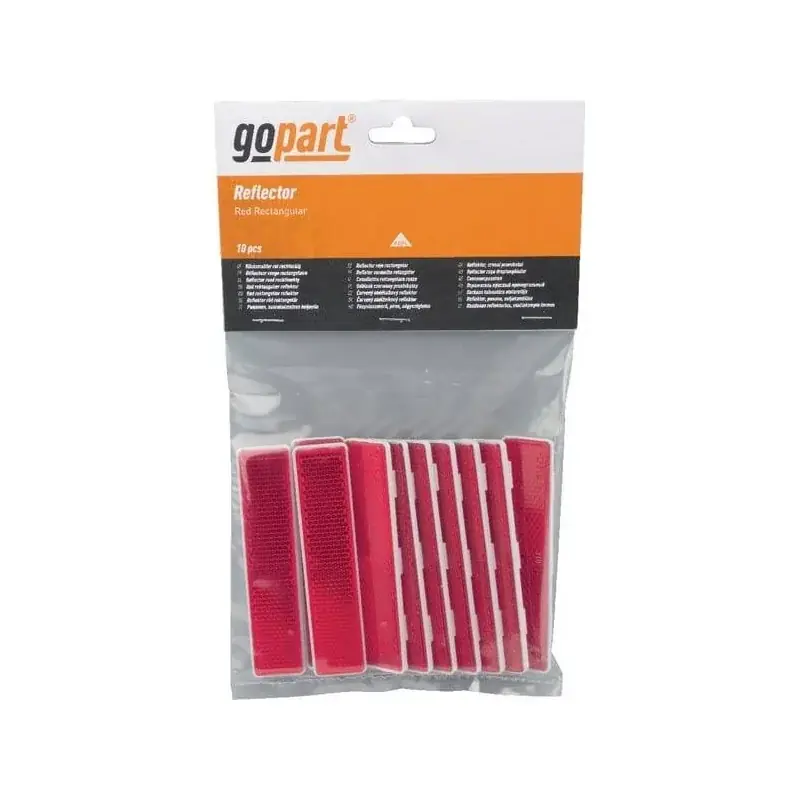 Catadioptre rectangle rouge 105x24mm GOPART LA75015 Meilleur Prix