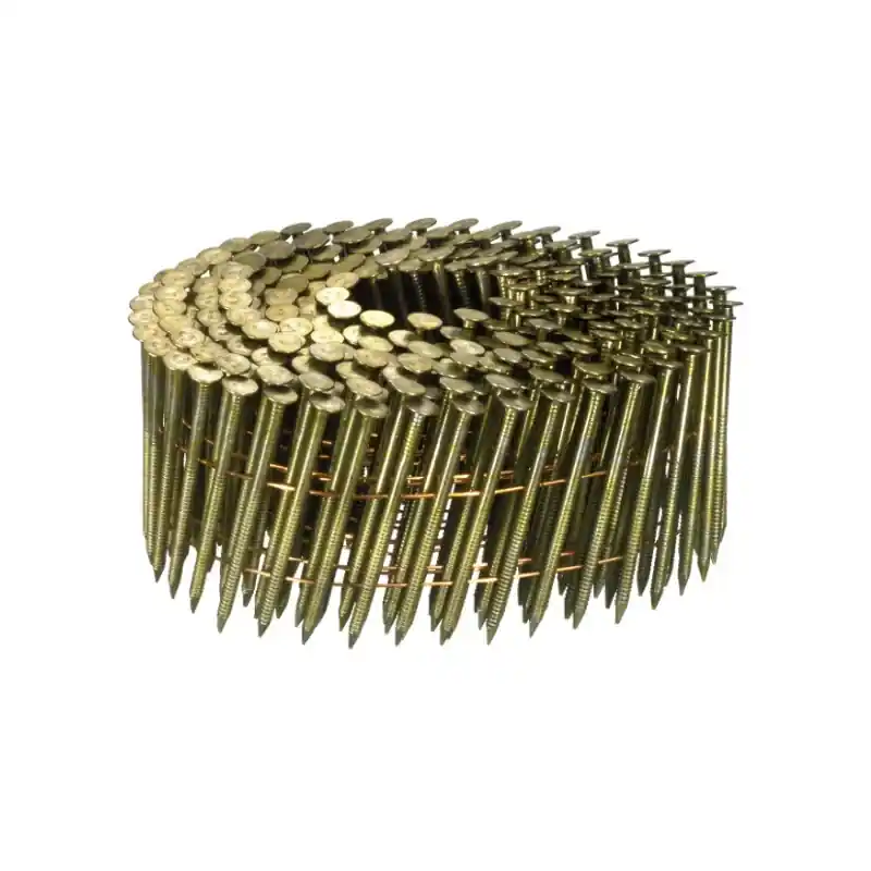 Boite de 9900 clous rouleau Plat 2.5X50mm Annelés Clair P8 Vente Directe