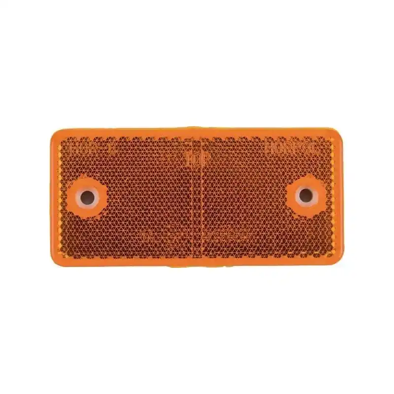 Pas Cher Catadioptre rectangle orange 94x44mm à visser GOPART LA75002