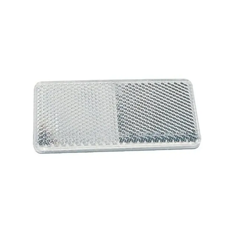 Catadioptre rectangle blanc 70×31,5mm autocollant HELLA 8RA004412011 Offre Limitée
