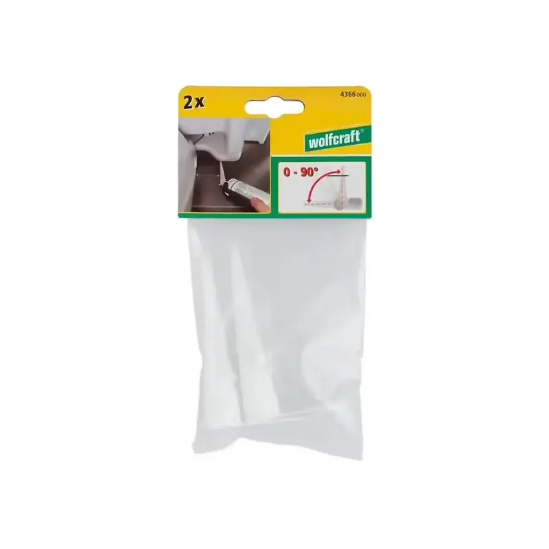 Remise 2 Canules d‘angle pour cartouche – WOLFCRAFT – 4366000